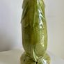jug Vintage Staffordshire Green Fish Glug Jug 20cm Made in England Image 5