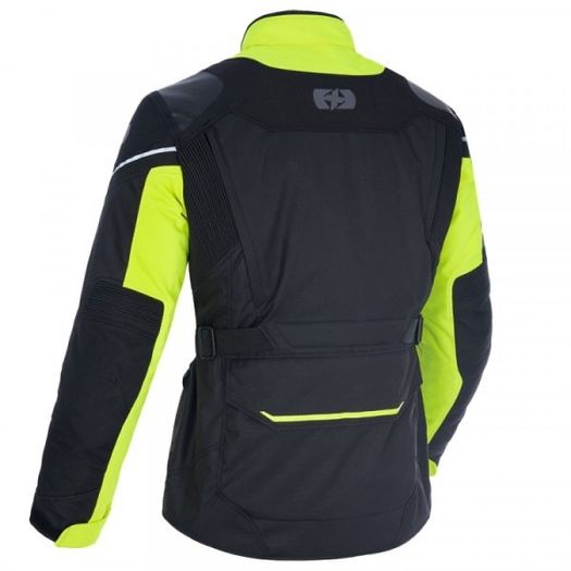 Motorcycle Jacket Oxford Montreal 4 Blk/Fluo Size: Medium