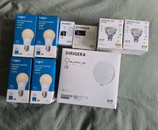 Complete Smart Home Lighting Bundle IKEA Dirigera Hub + Tapo & Tradfri Bulbs + Remotes