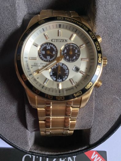 Citizen eco drive watch perpetual calendar solar power brand new