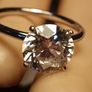 18ct White Gold 3 ct Lab Diamond Solitaire Ring Image 4
