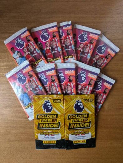 Panini Adrenalyn XL 25 x10 Packets & x2 Golden Ballers Cole Palmer Phil Foden