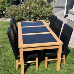 Table and chairs