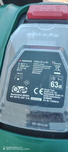 Parkside robot lawn mower