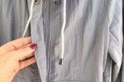 Grey "FranStyle" Trench Coat  size 10/12