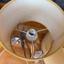Mustard Yellow Home Decor Set   2x Tripod Lamps, Large Shade & Magazine Holder Image 8