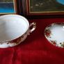 46 Piece Royal Albert Old Country Roses Bone China Dinner And Tea Service / Set For 6 Person Setting Made In England Image 10