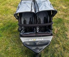 Out n about double buggy