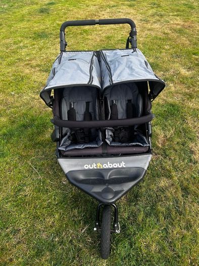 Out n about double buggy