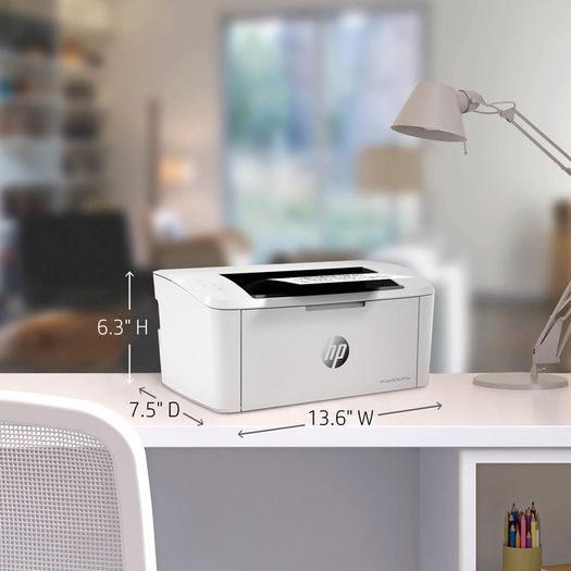 HP LaserJet Pro M15w Wireless Laser Printer - Compact Wi-Fi Printer