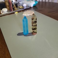 Quartz obelisks 20e each