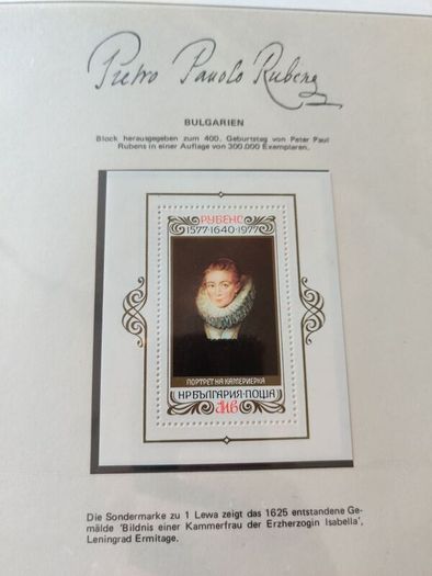 Paul Rubens 55 Pages Stamps Album World Collection