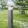 Garden Lights  Bollard Outdoor Garden Lights in Grey Image 2