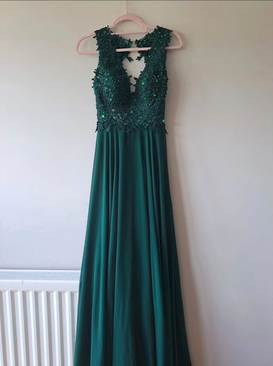 Maxi dress hunter green