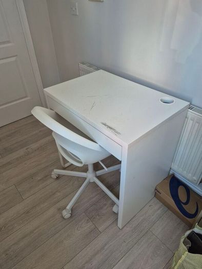 Ikea Micke Desk + Chair