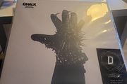 Chalk Crystalpunk dinked edition limited edition with signed polaroid splatter vinyl