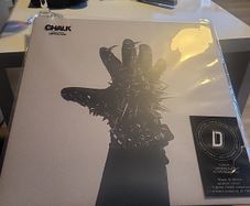 Chalk Crystalpunk dinked edition limited edition with signed polaroid splatter vinyl