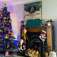 Holly Jolly Christmas Tree Farm Wall Art