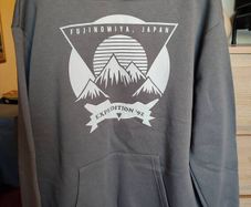 Size M (12-14) grey hoodie