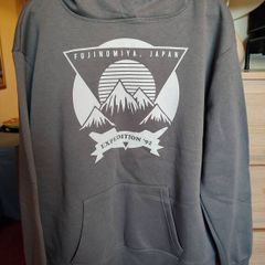 Size M (12-14) grey hoodie