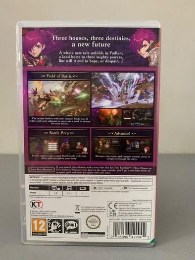Fire Emblem Warriors Three Hopes Nintendo Switch