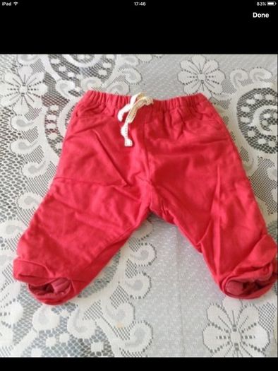 Boys never worn new designer Cyrill Paris bottoms 3/6 mths