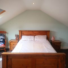 Bed frame and draws