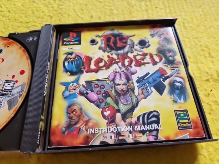 Reloaded Re Loaded  PlayStation1 Ps1 PlayStation2 Ps2 games Original