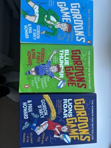 Gordon's Game kids books (Rugby)