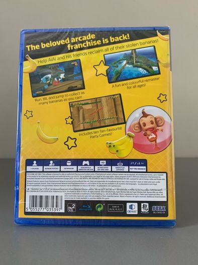 Super Monkey Ball Banana Blitz HD PS4 Brand New