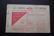 GB Vintage Motor Fuel Ration Book