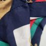 RICHEL (Paris) Red and Navy "Riding Gear" 100% Silk Scarf - Valued at 455euro Image 10