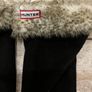New Pair Hunter Wellie Socks With Fur Cuffs Image 2