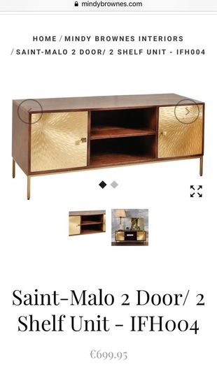 TV unit stand - Mindy Brownes
