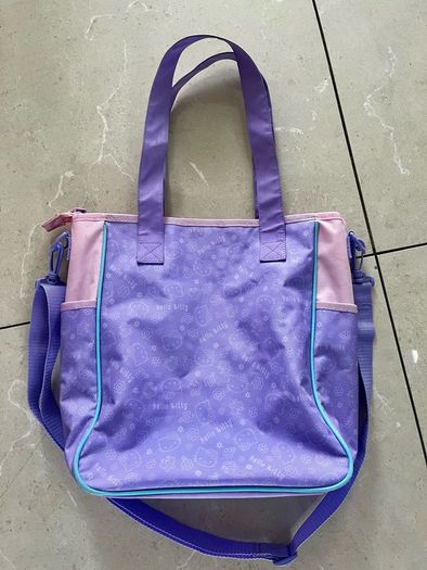 Sanrio Hello Kitty Pink & Purple Tote Bag