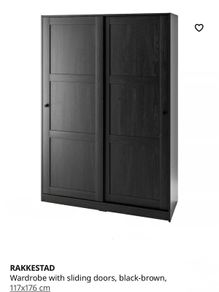Wardrobe with sliding doors