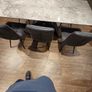 Modern Extendable Dining Table Excellent Condition Image 2