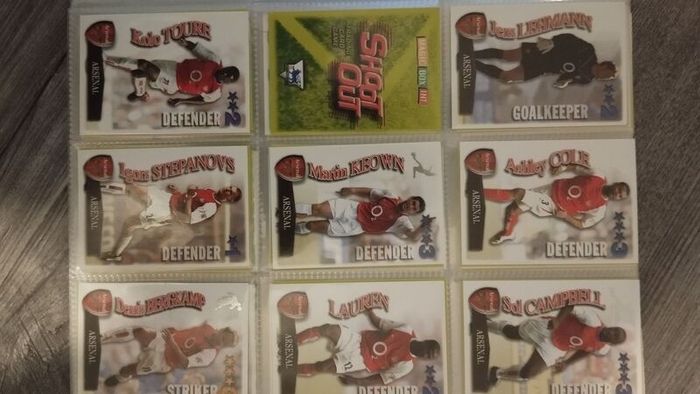 Arsenal FC Football Cards