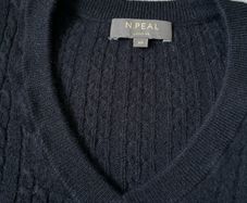 N.Peal navy cashmere jumper Size Medium