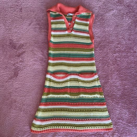 zara viral knit dress