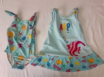 Toddler swimsuit & matching dress