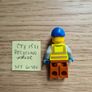 lego cty1521 recycling worker, set 60386 Image 2