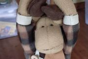 Reindeer Toy With String (lovely Condition).