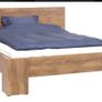 Bed frame King 150x200 wild oak Image 3