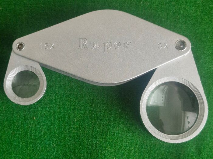 Hilkinson Ruper Dual 8x/15x Folding Magnifier