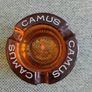 Vintage Camus Cognac Ashtray heavy amber glass 1960's made in France in very good condition FREE STANDARD POSTAGE INCLUDED Image 4