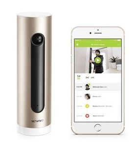 Netatmo Smart Indoor Security Camera, WIFI, Movement Detection, Night Vision, Without Fees