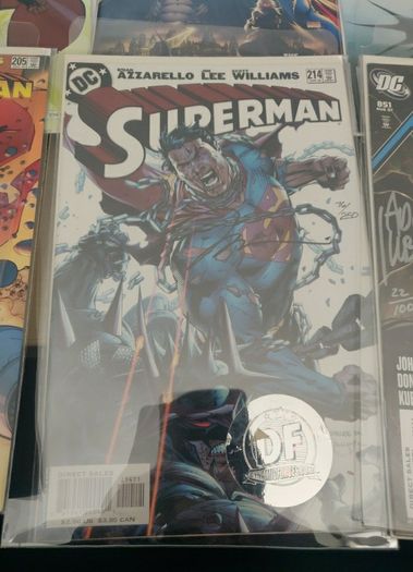 DC Superman signed lot