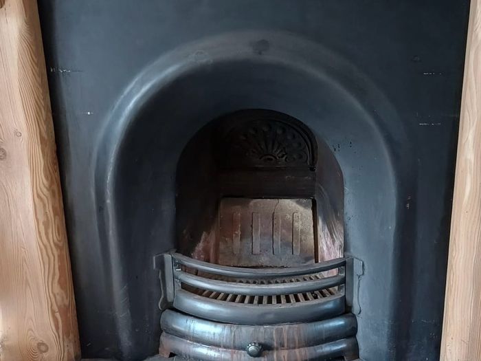 Bespoke Rustic Pine Fireplace.