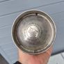 Vintage Sparklets Syphon Seltzer Bottle Soda Water Red Line Chrome England Image 4